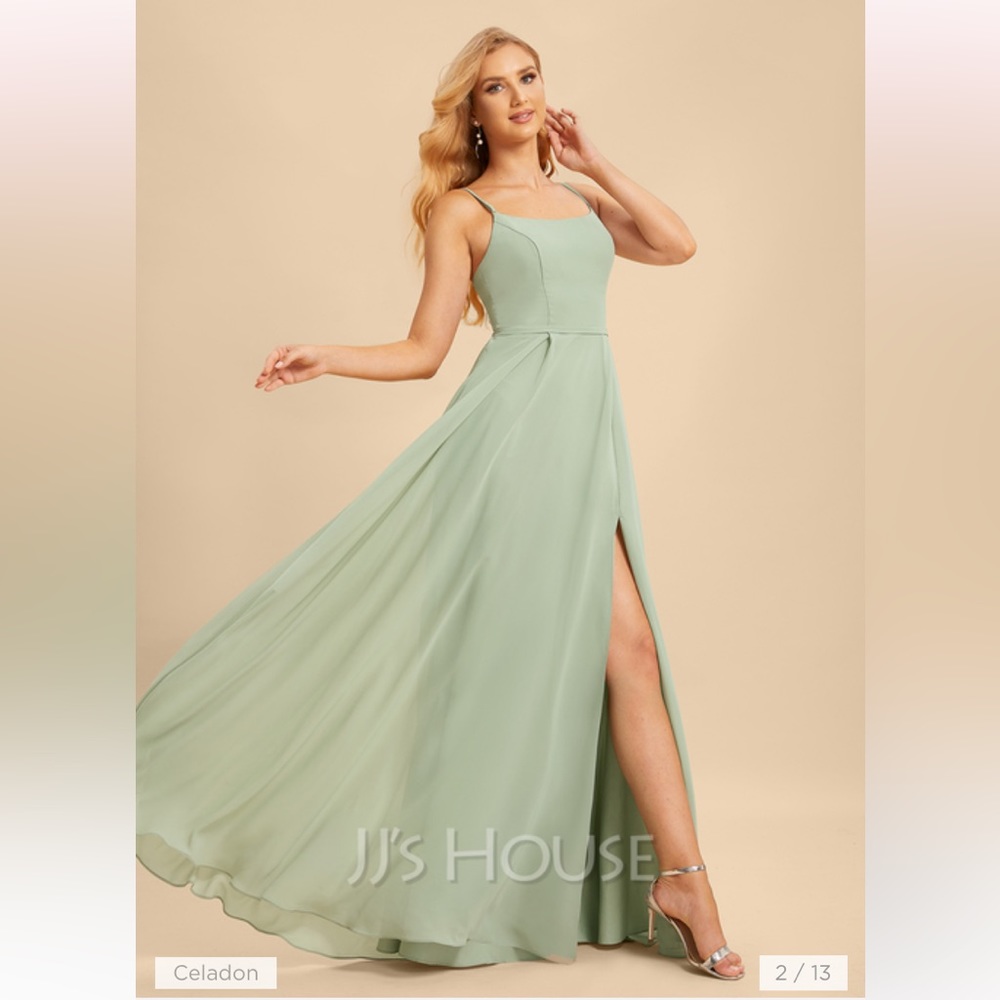 BRAND NEW A-Line Floor-Length Chiffon Bridesmaid/Wedding Guest dress for sale!